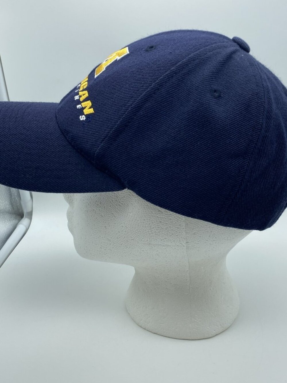 Michigan Wolverines Blue Cap Hat Snap-back Youth Kids NCAA - Picture 6 of 10